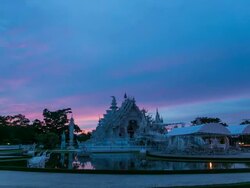 Wat Rong Khun Stock Footage