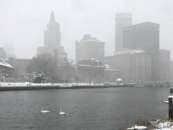 Winter in Rhode Island Stock Footage