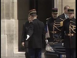Czech president arrives on official visit News Clip
