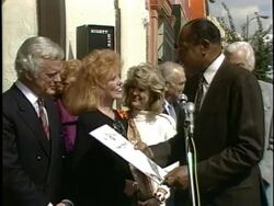 LA Mission Hamburger Hamlet Donation Stock Footage