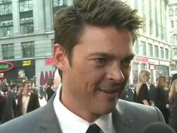 EVENT CAPSULE REPORTER/CHYRON: Star Trek UK Premiere London,  04/21/09  Stock Footage