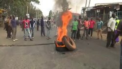 Protesters on the streets ahead of election result Instructional Video