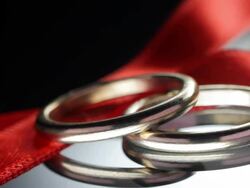 Wedding Rings Stock Footage