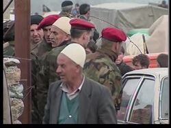 ALBANIA: KLA ENLIST SURVIVORS TO RETURN TO KOSOVO News Clip