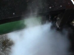 Historic locomotive Stock Footage