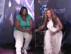 Beyonce Knowles at the Beyonce Debuts Her Newest Fragrance, Beyonce Pulse, at Macy's Herald Square Stock Footage