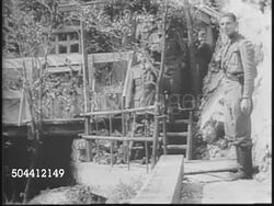 Marshal Tito At Headquarters In Yugoslavia News Clip