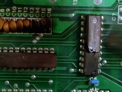 Circuit Board - CU top shot, burns out Stock Footage