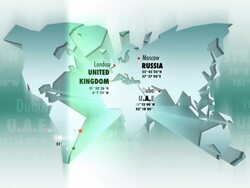 mapamundi world map countries cities and coordinates Stock Footage