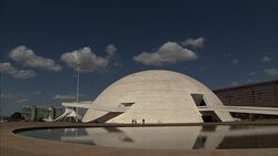 National Museum of Brazil in Brasilia News Clip
