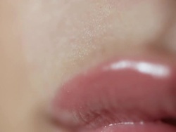 Sexy woman closeup Stock Footage