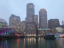 Winter in Boston Stock Footage