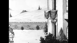 Cartoon on 1935 US policy of neutrality News Clip