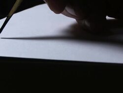 Ancient writing Stock Footage