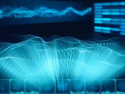 Technology background. Loop Stock Footage