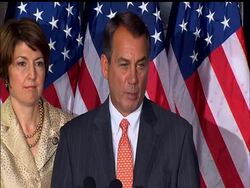 Speaker of the House John Boehner is back defending a GOP plan to raise the national debt ceiling this year and revisit the issue in the spring. News Clip