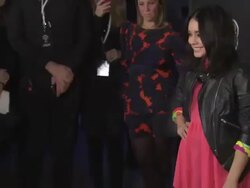 Vanessa Hudgens at L'Amour By Nanette Lepore For JCP Launch Party Stock Footage