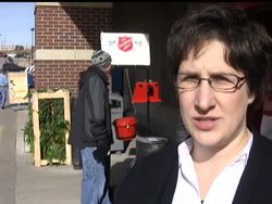 There could be less jingle in the Salvation's Army's hallmark red kettles this season. The charity is testing kettles that take debit and credit cards. News Clip