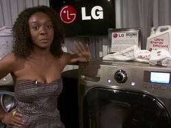 INTERVIEW: Saycon Sengbloh on the importance of LG's donation to theaters  Stock Footage