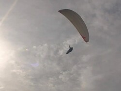 Parasailing Part 9 Stock Footage