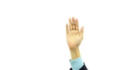 HD teamwork of united hands Stock Footage