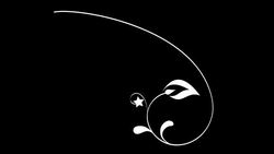 floral animated design elements Stock Footage