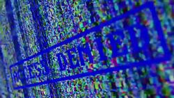 Access Denied Stock Footage