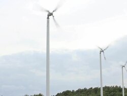 Wind turbine Stock Footage
