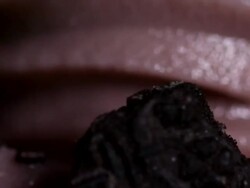 CHOCOLATE-FROZEN DESSERT-HD Stock Footage