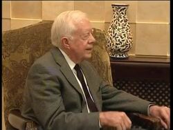 Former president Carter with Fayyad, on Iran elections News Clip