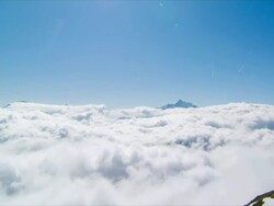 Sea of clouds Stock Footage