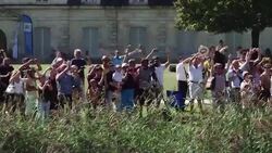 CLEAN : Replica of 18th century ship tests French waters News Clip