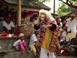 MS Typical performance AUDIO / Bali, Indonesia Stock Footage