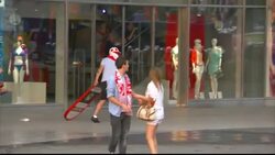 POLISH AND RUSSIAN FANS IN RUNNING BATTLES, ARRESTS News Clip