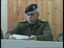 WEST BANK: PALESTINE ARMY MAN SENTENCED TO DEATH News Clip