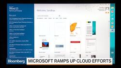 Microsoft Ramps Up Its Cloud Efforts News Clip