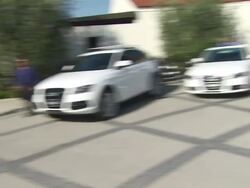 ATMOSPHERE: Cars at the Third Annual George Lopez Celebrity Golf Stock Footage