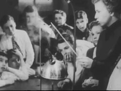 Children learn about trains Stock Footage