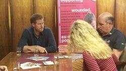 Prince Harry visits Newcastle for Heads Together Event News Clip