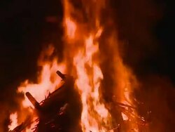 HD: Bonfire Stock Footage