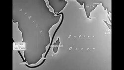 British Navy attacks Madagascar during World War II News Clip