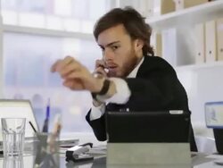 Office time lapse     PR BS DE Stock Footage