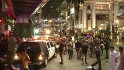 Bangkok Bombing at Erawan Shrine Stock Footage