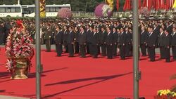 Leaders lay wreaths at ceremony to mark National Day News Clip