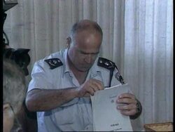 Israel - Cabinet Discusses PLO Agreement News Clip