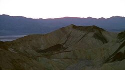 Death Valley National Park Aerial Fly-Over through Canyon Reveal of Death Valley Stock Footage
