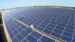 HD:Aerial view of Solar Farm. Stock Footage