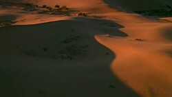 Death Valley National Park Aerial Fly-Over of Sand Dunes Death Valley Desert Stock Footage