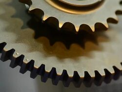 HD:Gear part for metal and machine industry Stock Footage