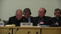 Vatican acknowledges no excuse for child abuse at UN hearing News Clip